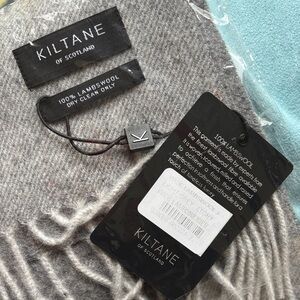 Women’s Grey Lambswool Scarf